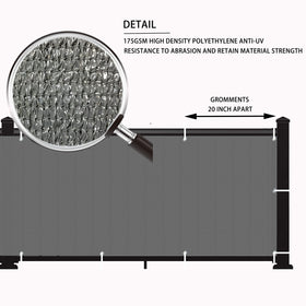 LOVE STORY outdoor deck shield ideal for patios and pools