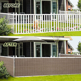 LOVE STORY outdoor screen performs in all seasons for consistent privacy