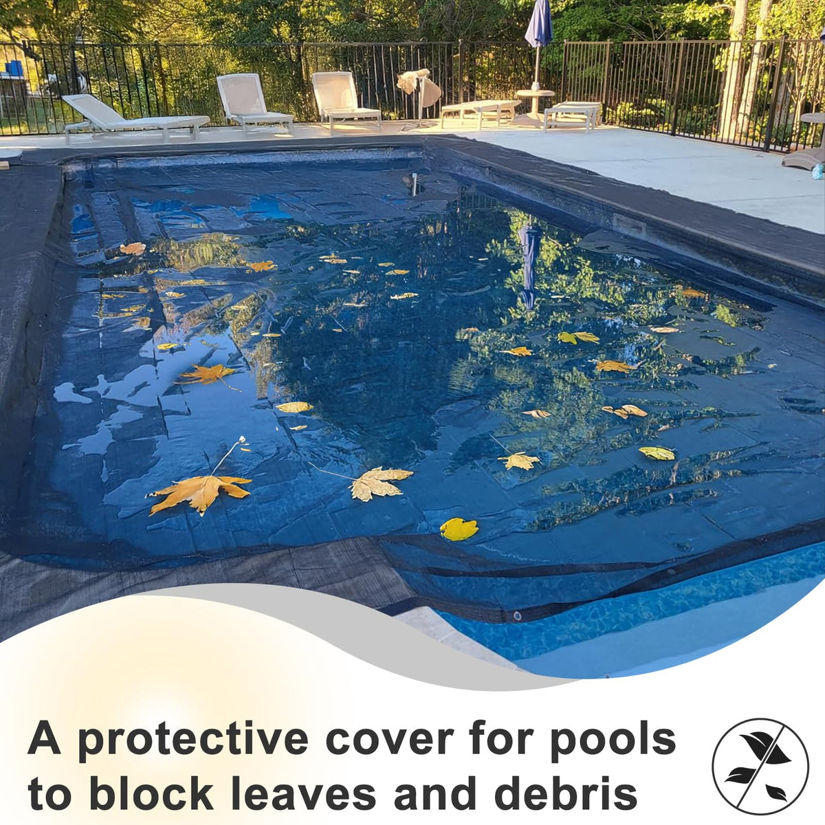 LOVE STORY versatile mesh screen provides shade for pets on patios and porches.