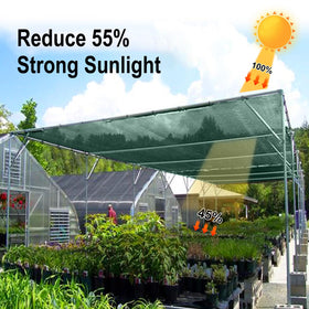 LOVE STORY shade cloth 55% edge eyelets demonstrates easy clip-tie installation for versatile use