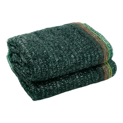 LOVE STORY shade cloth 55% front view showing durable eyelets for quick garden setup