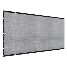 LOVE STORY shade cloth with heavy-duty knitted mesh tarp protects plants from harsh sun.