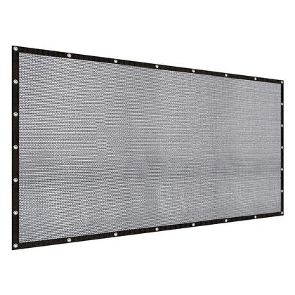 LOVE STORY shade cloth with heavy-duty knitted mesh tarp protects plants from harsh sun.