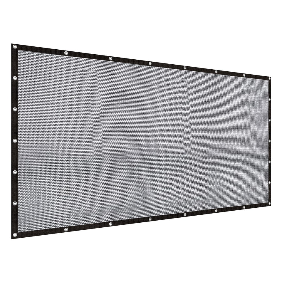 LOVE STORY shade cloth with heavy-duty knitted mesh tarp protects plants from harsh sun.