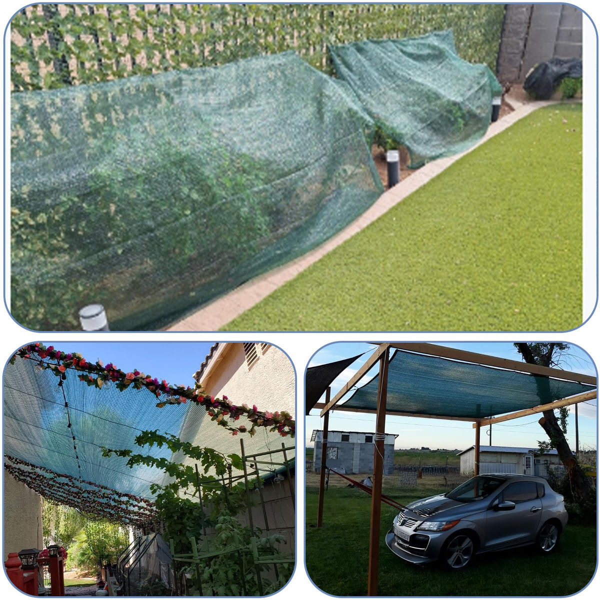 LOVE STORY shade cloth outdoor coop patio use offering sun protection with see-through visibility