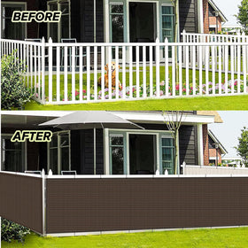 LOVE STORY weather resistant deck shield ready for rain and wind