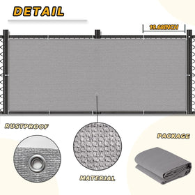 Love Story weather-resistant outdoor screen for year-round privacy in windy or wet weather.