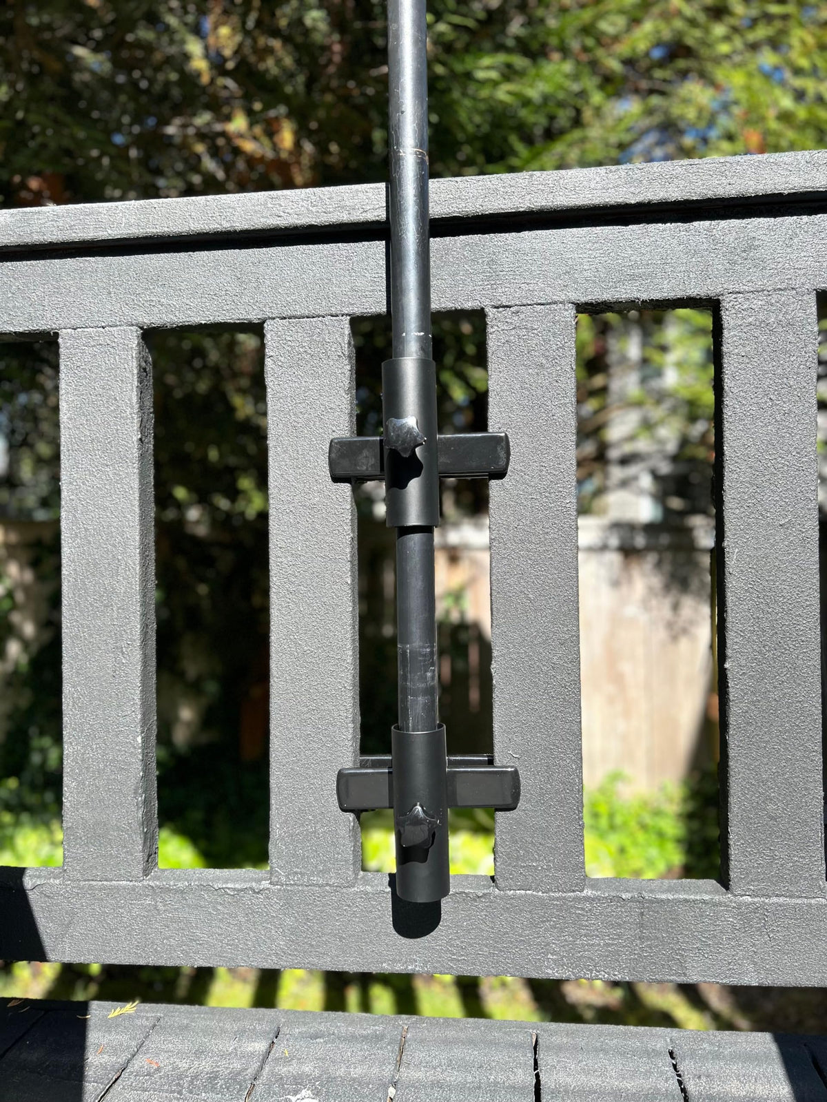 LOVE YOUR DECK no-tools installation demonstrates effortless setup on most deck railings