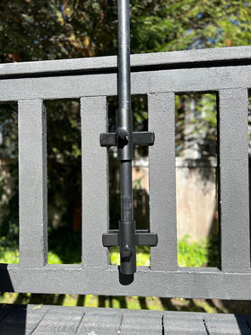 LOVE YOUR DECK no-tools installation demonstrates effortless setup on most deck railings