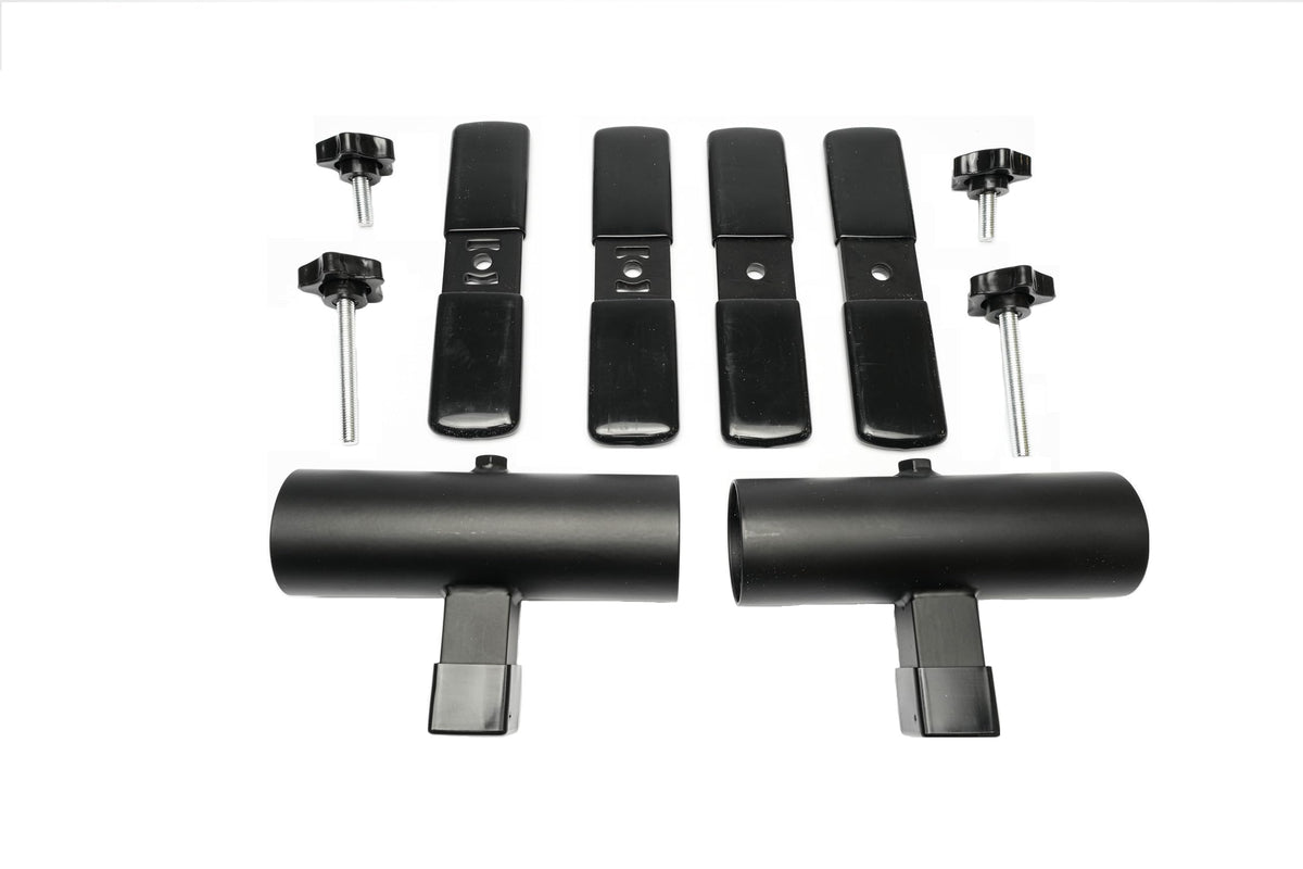 LOVE YOUR DECK two-piece split design enables quick, secure railing attachment