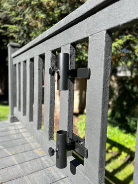 LOVE YOUR DECK umbrella compatibility fits diameters between 1 1/4 and 1 7/8 inches