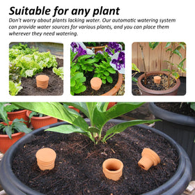 Lovely Ran Ollas two-piece design stays discreet under soil.