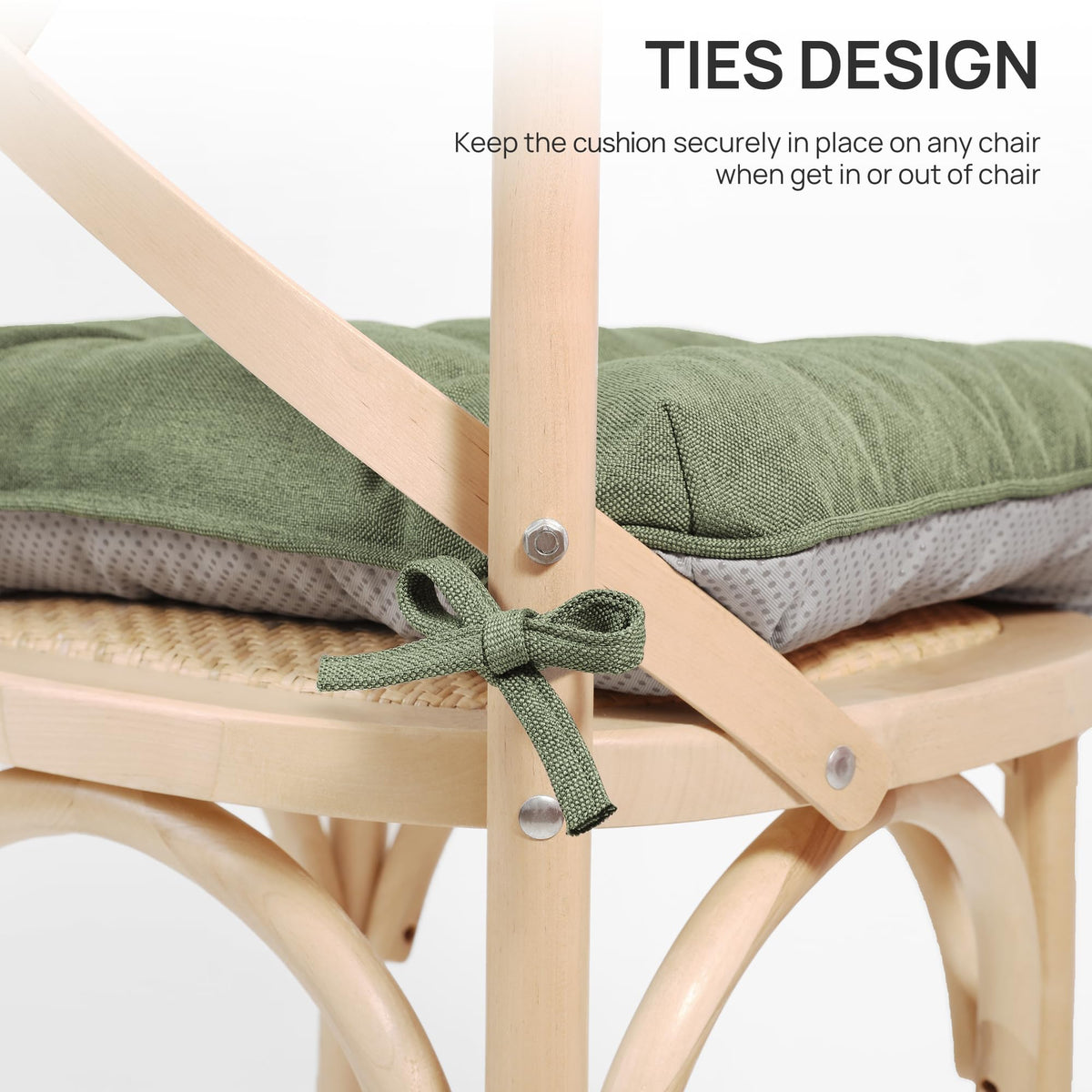 Love's cabin memory foam cushions, easy cleaning with damp cloth
