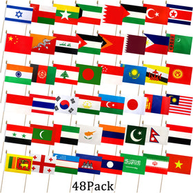 LoveVC flags and sticks arranged separately for flexible display