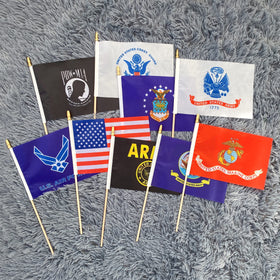 LoveVC Air Force flag with bold tones for parades and displays