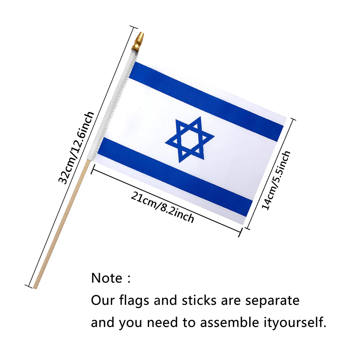 LoveVC durable polyester flags with vivid colors and fine edge stitching