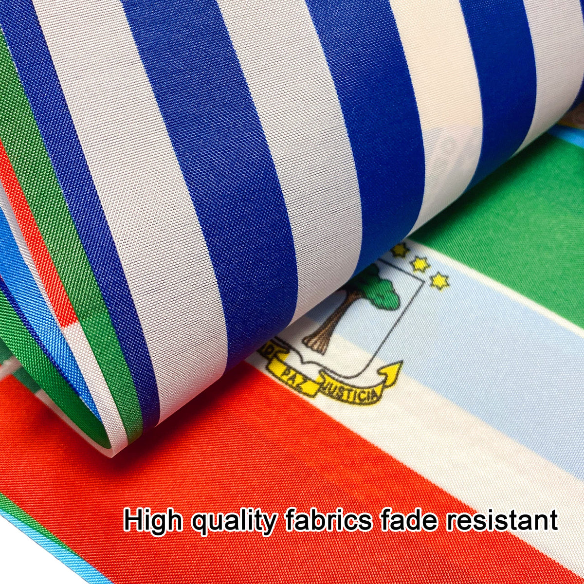LoveVC banner made of polyester for long-lasting classroom or event display