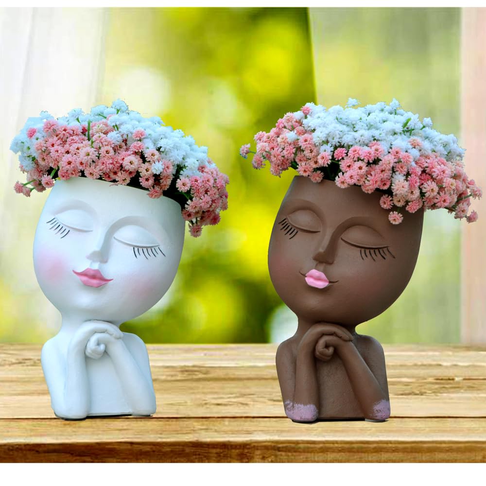 LovTocTic face planter adds charm with colorful flowers or greenery