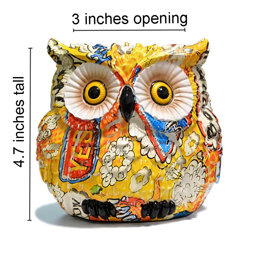 LovTocTic owl planter small size ideal for succulents.