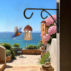 LOVYNO easy-installation screws and anchors enable quick secure mounting on walls or fences.