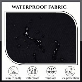 LOWEMN Oxford fabric cover resists fading and stays easy to clean