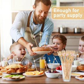 LOYIM party-ready picks keep bites neatly arranged on trays and displays.