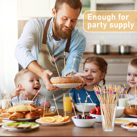 LOYIM wedding and birthday party toothpicks for stylish serving