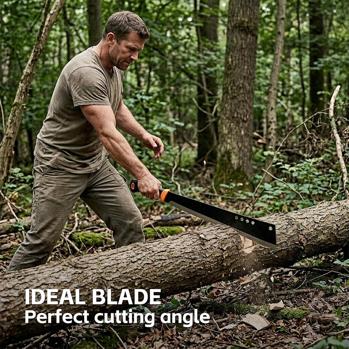 LOZHGO heavy-duty yard tool suited for farming and garden cleanup.