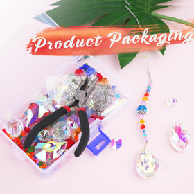 LPKADQA crystal beads used as car mirror or tree ornament