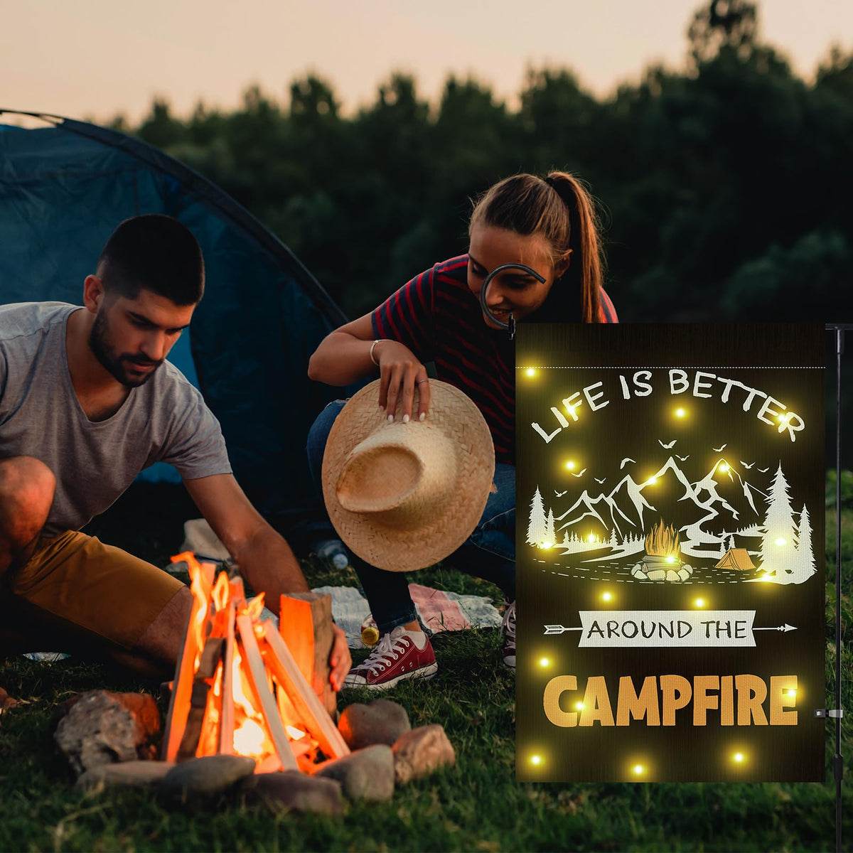 LPREUTWN Ideal gift for campers, pairs well with fire pit accessories.