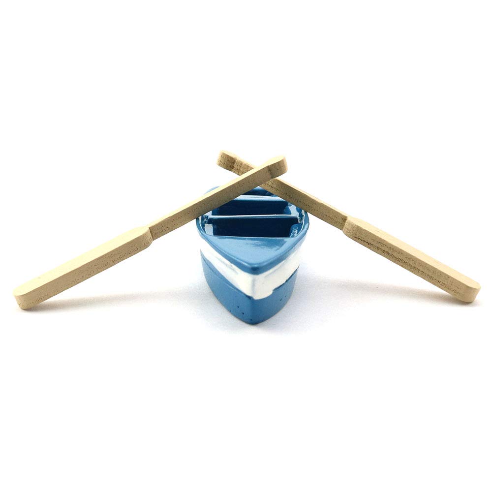 LQ Industrial tiny plastic boat decor for displays and craft projects