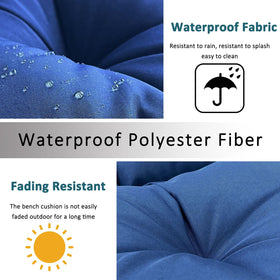 LQQSDPJ swing cushion fabric is waterproof and fade-resistant.