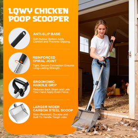 LQWY tool-free assembly shown for fast setup before cleaning chores