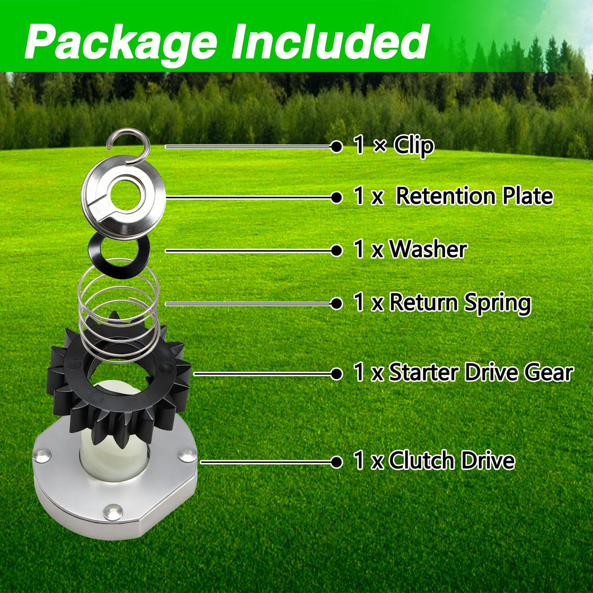 LQYLMY Briggs and Stratton compatible kit for lawn tractors