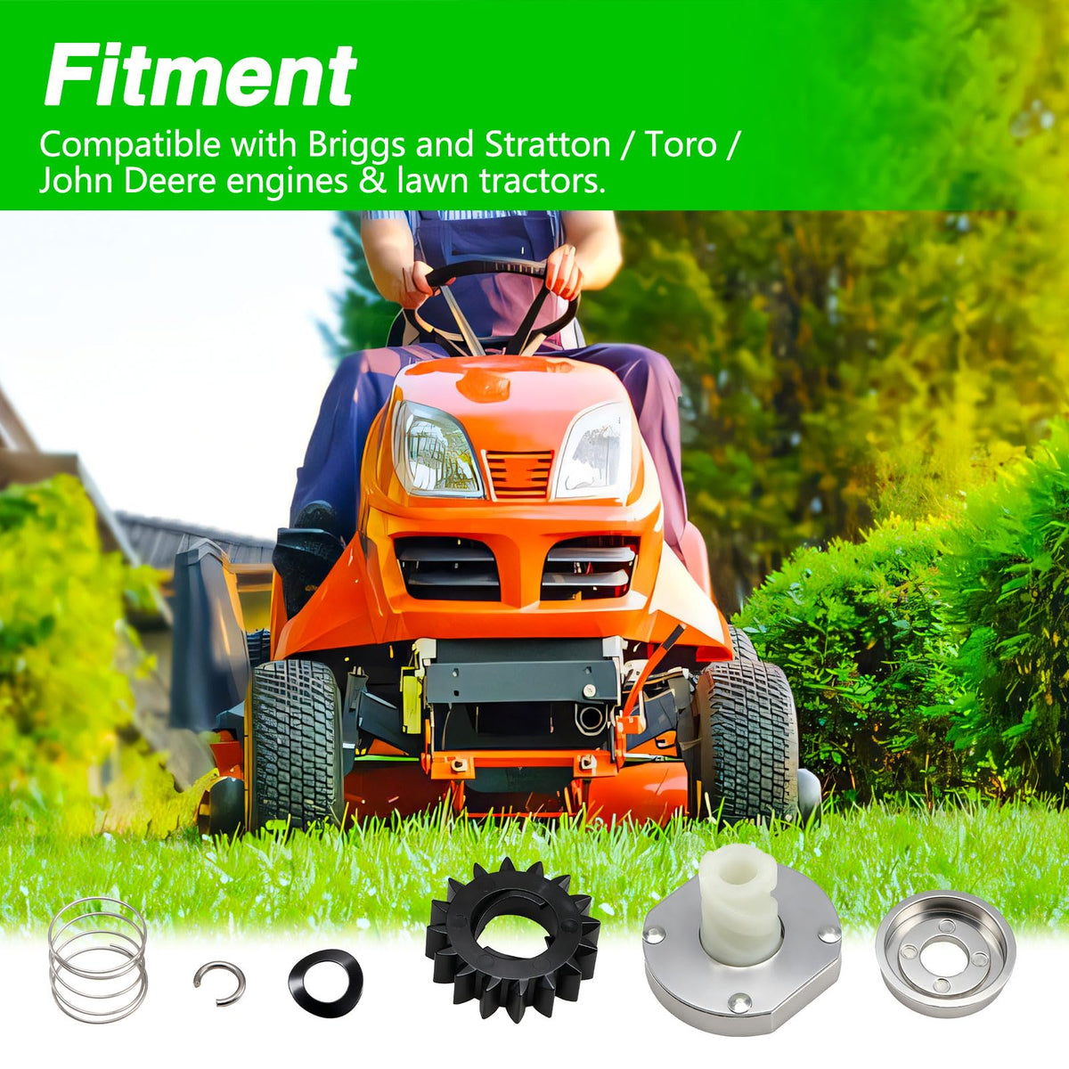 LQYLMY included washer and clip pack for easy replacement