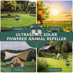 LRENQLLY camping and outdoor-ready deterrent keeps wildlife away