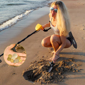 LRLXE digging-action shows sturdy build for garden and treasure hunts.