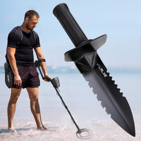 LRLXE nylon-sheath protects blade when not in use on hikes.