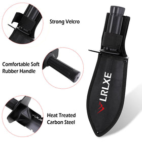 LRLXE shovel with ergonomic-handle reduces wrist strain during long digging sessions.