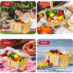 LRUUIDDE large-capacity insulated bag ideal for two to three people.