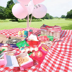 LRUUIDDE soft-comfort-sitting-blanket provides a gentle surface on grass