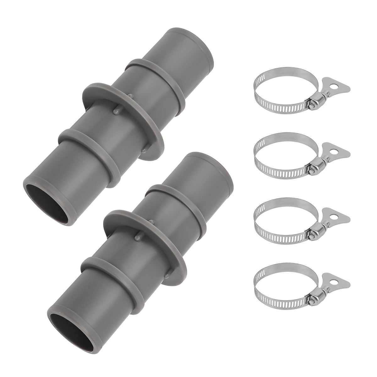 LRWZOV pool hose adapter 1-25 1-5 inch connection provides universal compatibility with pool vacuums.