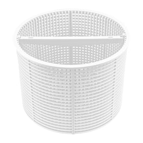 LRWZOV pool skimmer basket blue front view filters leaves efficiently for Hayward SPX1082CA and Aladdin B-152.