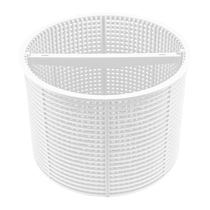 LRWZOV pool skimmer basket blue front view filters leaves efficiently for Hayward SPX1082CA and Aladdin B-152.