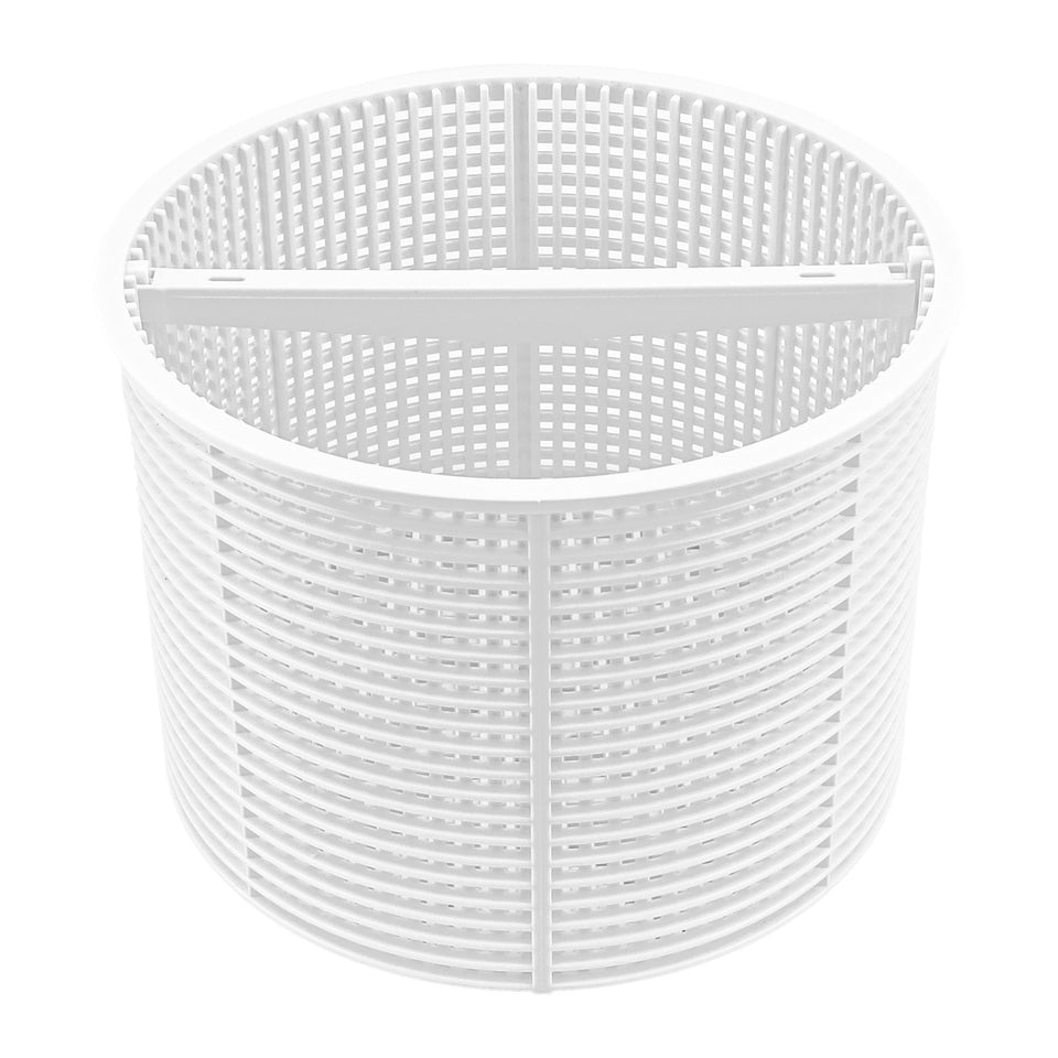 LRWZOV pool skimmer basket blue front view filters leaves efficiently for Hayward SPX1082CA and Aladdin B-152.