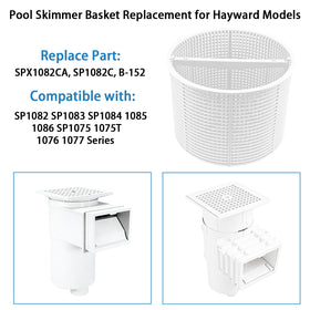 LRWZOV pool skimmer basket durability highlights chemical resistance during water exposure.