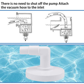 LRWZOV SP11041 90-degree elbow adapter enables seamless hose integration