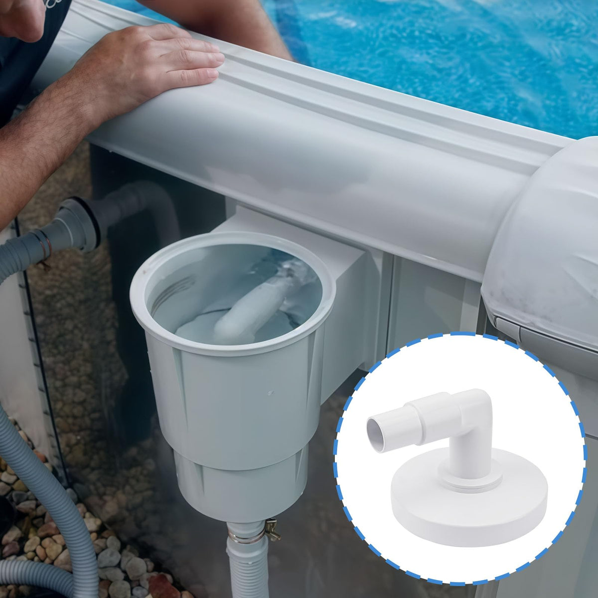 LRWZOV SP11041 inlet one-half-inch supports versatile Hayward setups