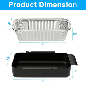 LS'BABQ disposable foil liners provide quick swaps during grilling sessions.