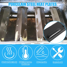 LS'BABQ cast iron grates for Kenmore; reliable heat retention for consistent grilling
